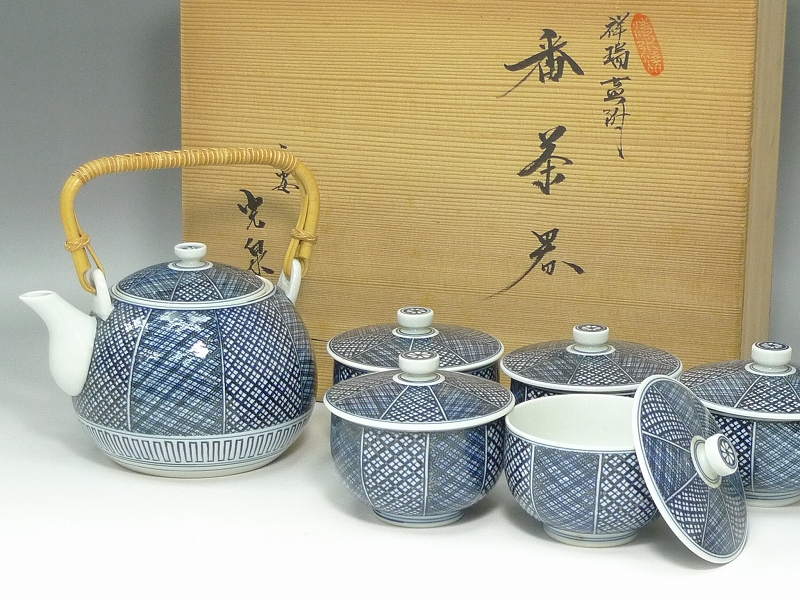 清水焼 京焼 平安光泉 番茶器揃い - 美術品